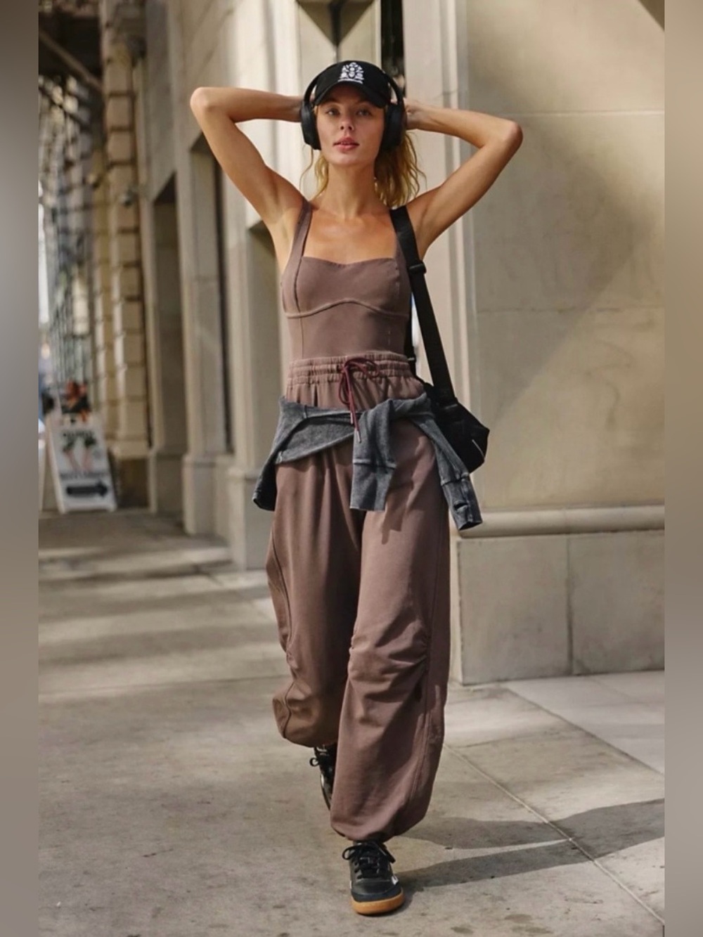 fp movement Inbound Onesie in Dark Espresso